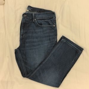 Banana Republic vintage straight jeans, 38x32in, medium blue